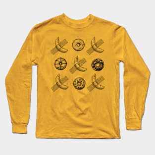 banana and donut Long Sleeve T-Shirt